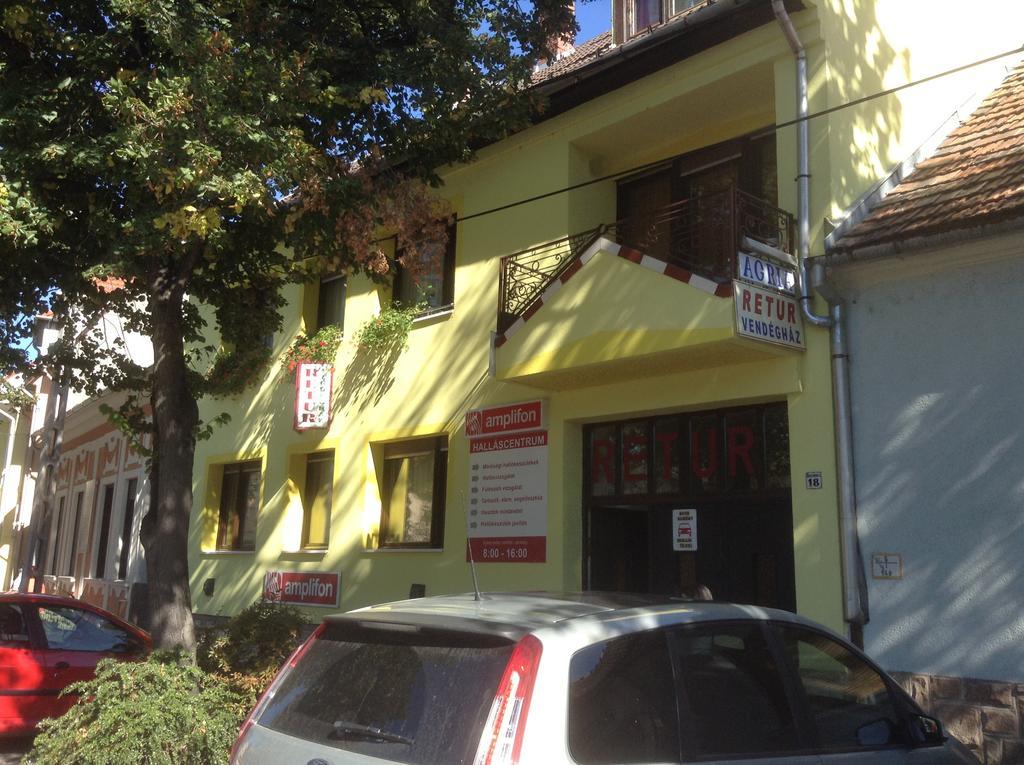 Agria Retur Vendégház Eger Exterior foto